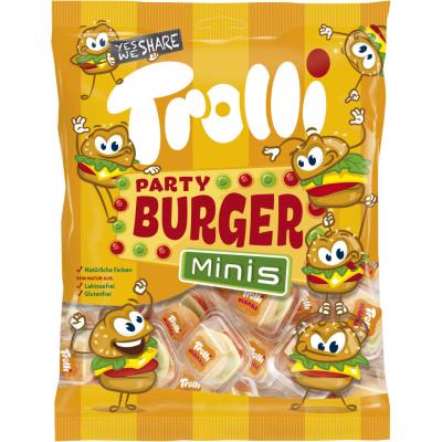 Trolli - Party Burger 170 Gram