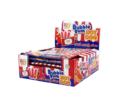 Bubblegum Hot Dog 20 Gram 24 Stuks
