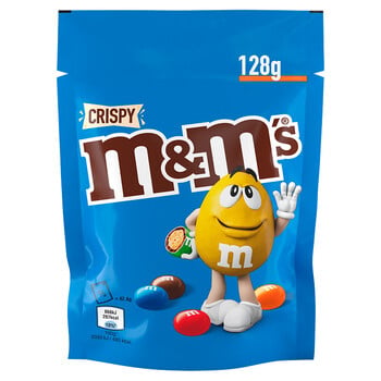 M&M's - Crispy 128 Gram 12 Pieces