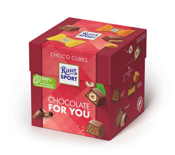 Rittersport - Chococubes For You 176 Gram 8 Stück