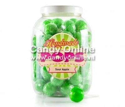 Hand Made Lollys Sour Apple 70 Stück
