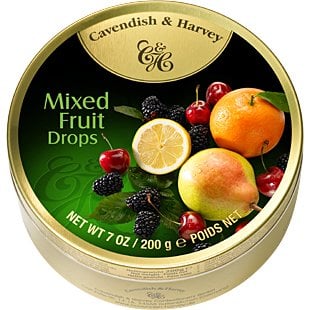 Cavendish En Harvey Mixed Fruit Liquorices 200 Gram