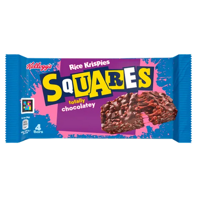 Kellogg's - Rice Krispies Squares Totally Chocolatey 144 Gramm