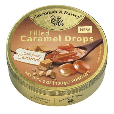 Cavendish & Harvey - Filled Karamel Lakritzs 130 Gram