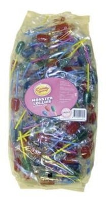 Candyman - Monster Lollies 175 Pieces