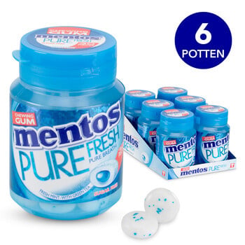 Mentos - Pure Freshmint Gum 6 Stück
