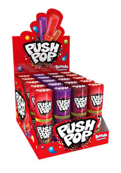 Bazooka - Push Pop 20 Pieces