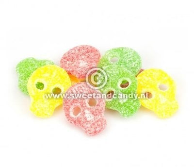 Bubs - Godis Zweedse Zure Fruit Doodskoppen 200 Gram