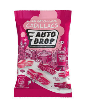 AutoLakritz - Geschuimde Cadillacs 20 Gram 16 Stück