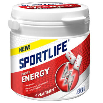 Sportlife - Boost Energy Spearmint 99 Gram 4 Pieces