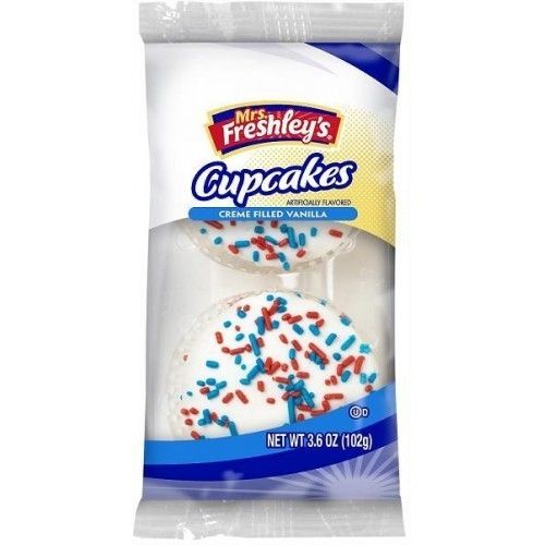 Mrs Freshleys, Vanilla, Cupcakes,