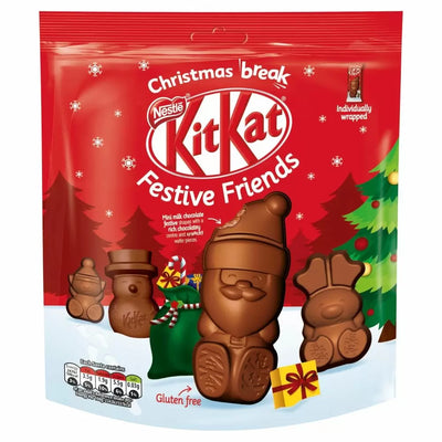 Kit Kat - Festive Friends Milchschokolade, 220 Gramm