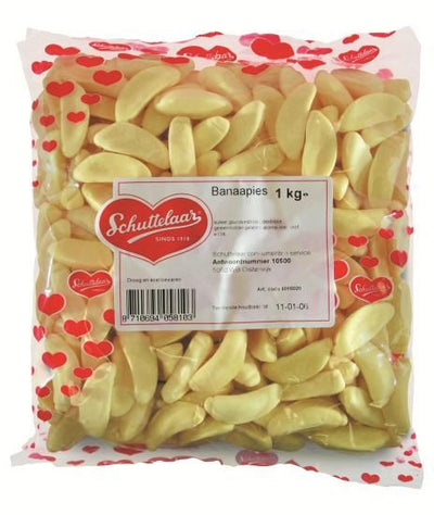 Schuttelaar - Schuimbananen 1 Kilo