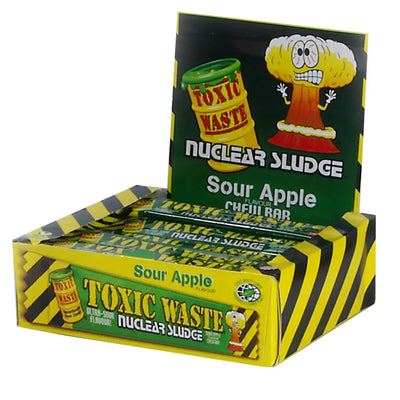 Toxic Waste - Sour Apple Chew Bar 20 Gram 50 Stück