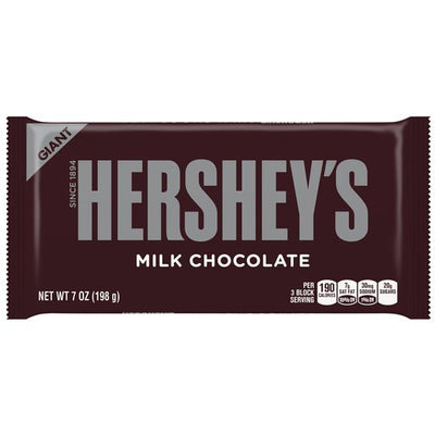 Hershey's Milchschokoladen-Riesentafel 198 Gramm