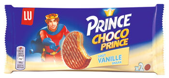 Lu - Prince Choco Prince Vanille 57 Gram 20 Stück