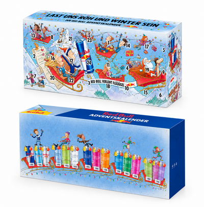 Red Bull - Adventskalender Editie 2026 24 Blikjes