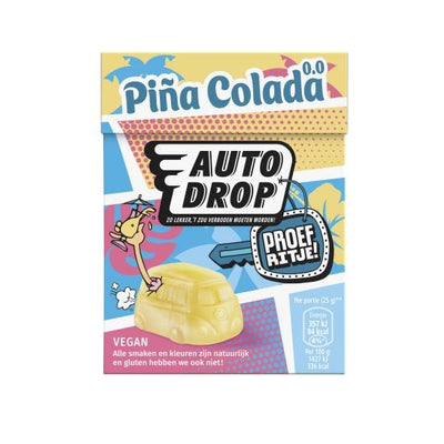 autodrop, auto drop, drop in de vorm van een auto.