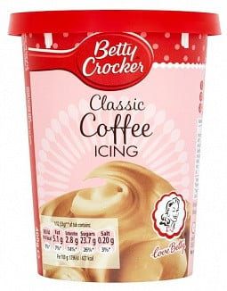 Betty Crocker - Kaffee-Zuckerguss 400 Gramm