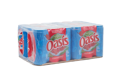 Oasis - Aadbei Famboos 330ml 24 Dosen