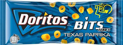 Doritos Bits Zeros Texas Paprika (blauw) 33 Gram 30 Pieces