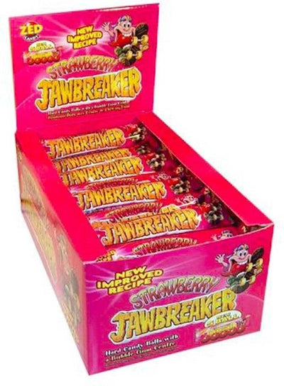 Zed - Jawbreaker Strawberry 4-Pack 40 Pieces (Halal)