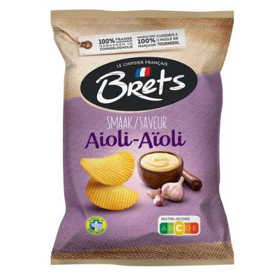Brets - Aioli Chips 125 Gram 10 Stück
