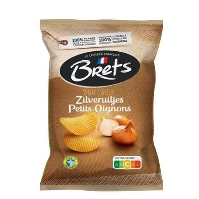 Brets - Zilveruitjes Chips 125 Gram 10 Pieces