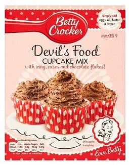 Betty Crocker - Devils Food Cupcakes 277 Gramm