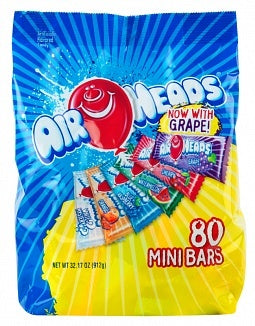 Airheads - Mini Bars 80 Pieces