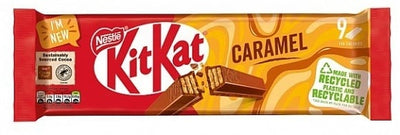 Nestlé - Kit Kat - Karamell 9er-Packung 186 Gramm