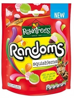 Rowntree - Randoms Squish'ems Beutel 140 Gramm