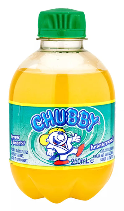 Chubby - Pineapple 250ml 12 Pieces