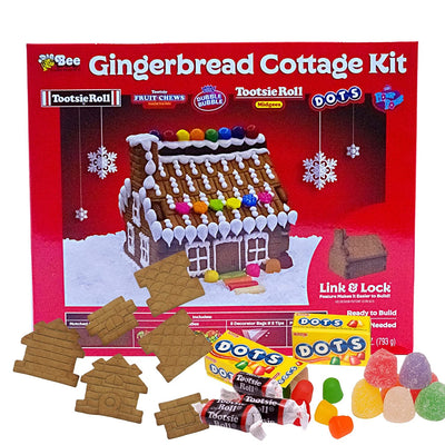 Bienen-Lebkuchenhaus-Set 793 Gramm