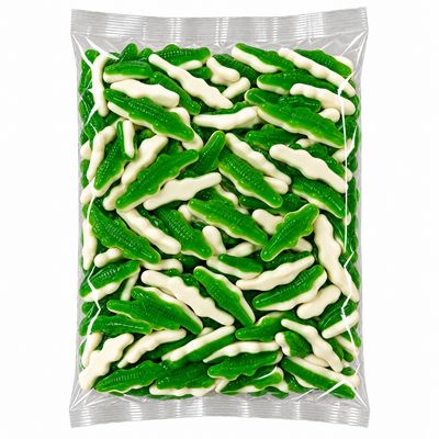 Grüne Krokodile 1 Kilo