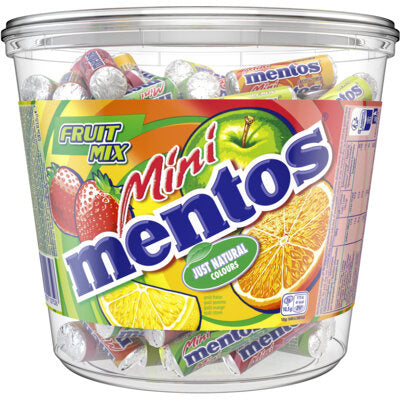 Mentos - Fruit Mini Rolletjes 100 Pieces