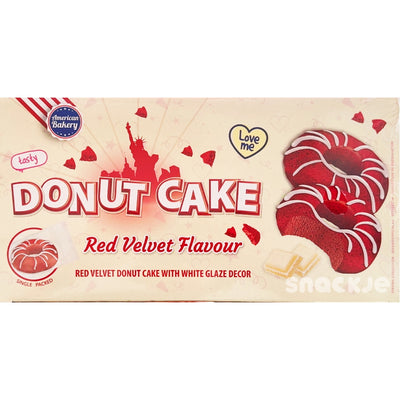American Bakery - Donut Cake Red Velvet 135 Gram (Halal)