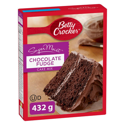 Betty Crocker – Super saftige Schokoladen-Fudge-Kuchenmischung, 432 Gramm