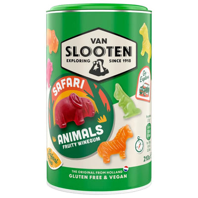 Van Slooten - Fruit Animals Safari 210 Gram