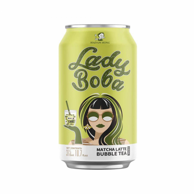 Madam Hong - Matcha Bubble Tea 330ml