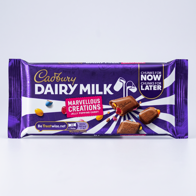 Cadbury - Dairy Milk Marvellous Creations Jelly Popping Candy 56 Gram