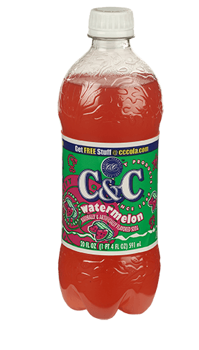 C&C Soda – Wassermelonenflasche 710 ml