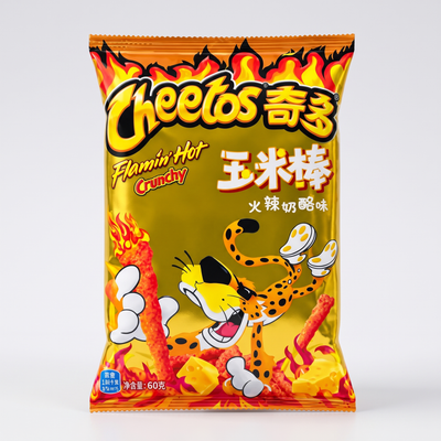 Cheetos - Flamin Hot Crunchy 60 Gram