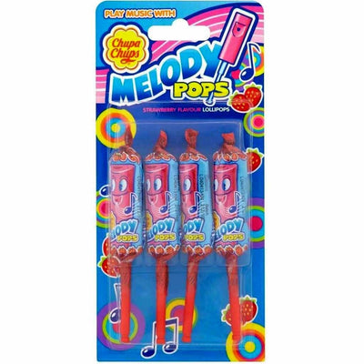 Chupa Chups - Melody Pops 12 Grammes 4-Pack