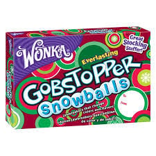 Wonka - Bonbons Gobstoppers Boules de Neige 141 grammes