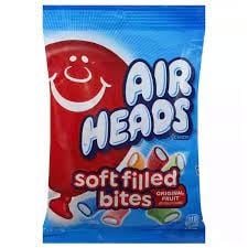 Airheads - Soft Filled Bites 170 Gram