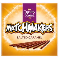 Nestlé - Quality Street Matchmakers Gesalzenes Karamell 120 Gramm
