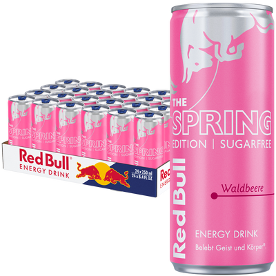 Red Bull - The Spring Edition Waldbeere 250ml 60 Tray´s A 24 Dosen (halve pallet)