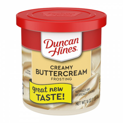 Duncan Hines - Crème au beurre onctueuse 453 grammes
