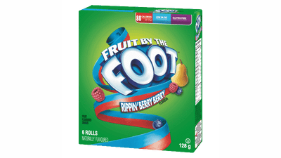 Fruit By The Foot Rippin'Berry Berry 128 Gram